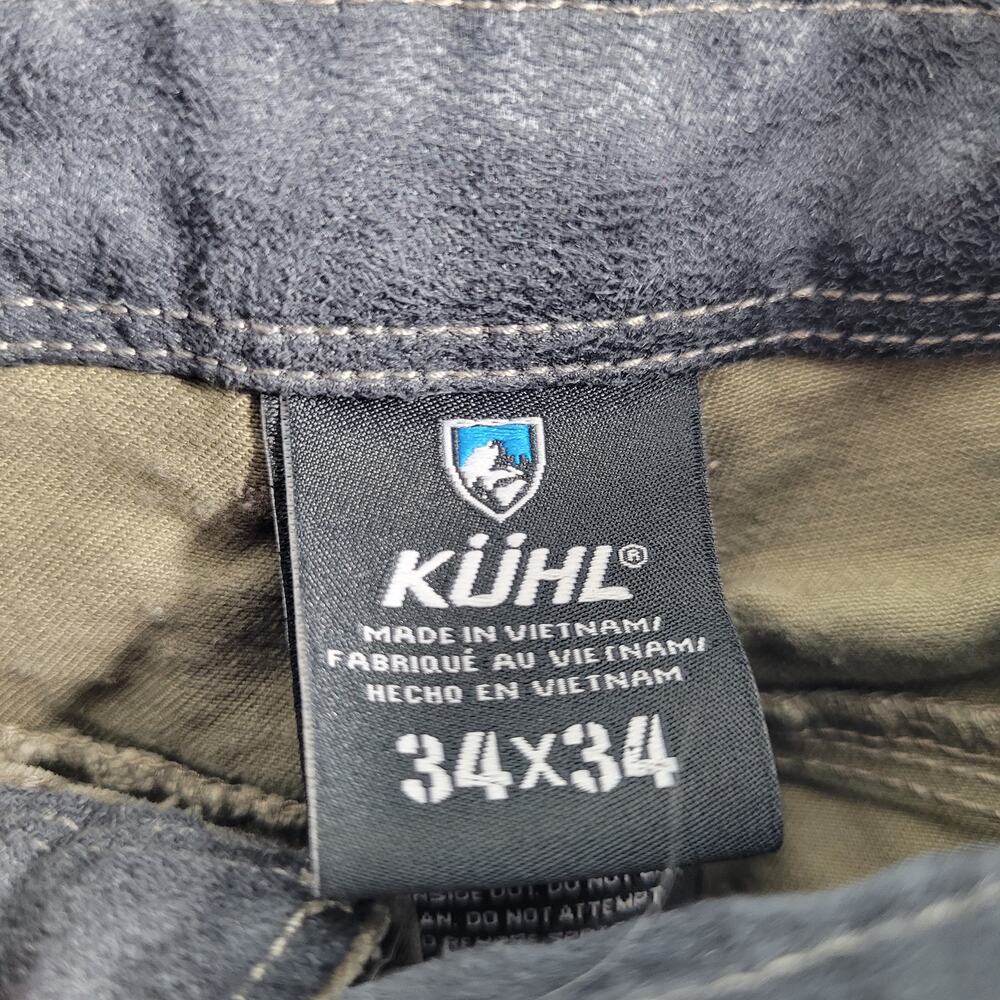 Kuhl Men's Vintage Patina Green Jeans Size 34 x 34  2326-1273 - Picture 4 of 8